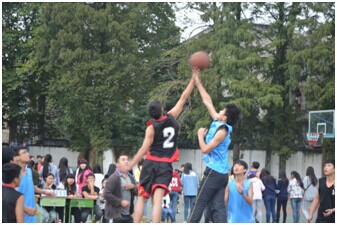 四川省档案学校举办第25届篮球比赛